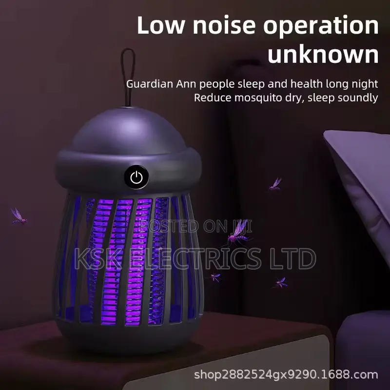 2025 New Model Electric Mosquito Killer Lamp Automatic Electric Shock
