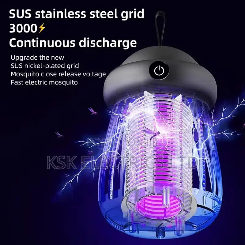 2025 New Model Electric Mosquito Killer Lamp Automatic Electric Shock