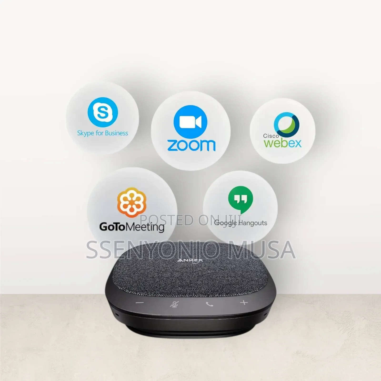 Anker Powerconf S330 Usb Conference Speaker-Smart Voice 360°