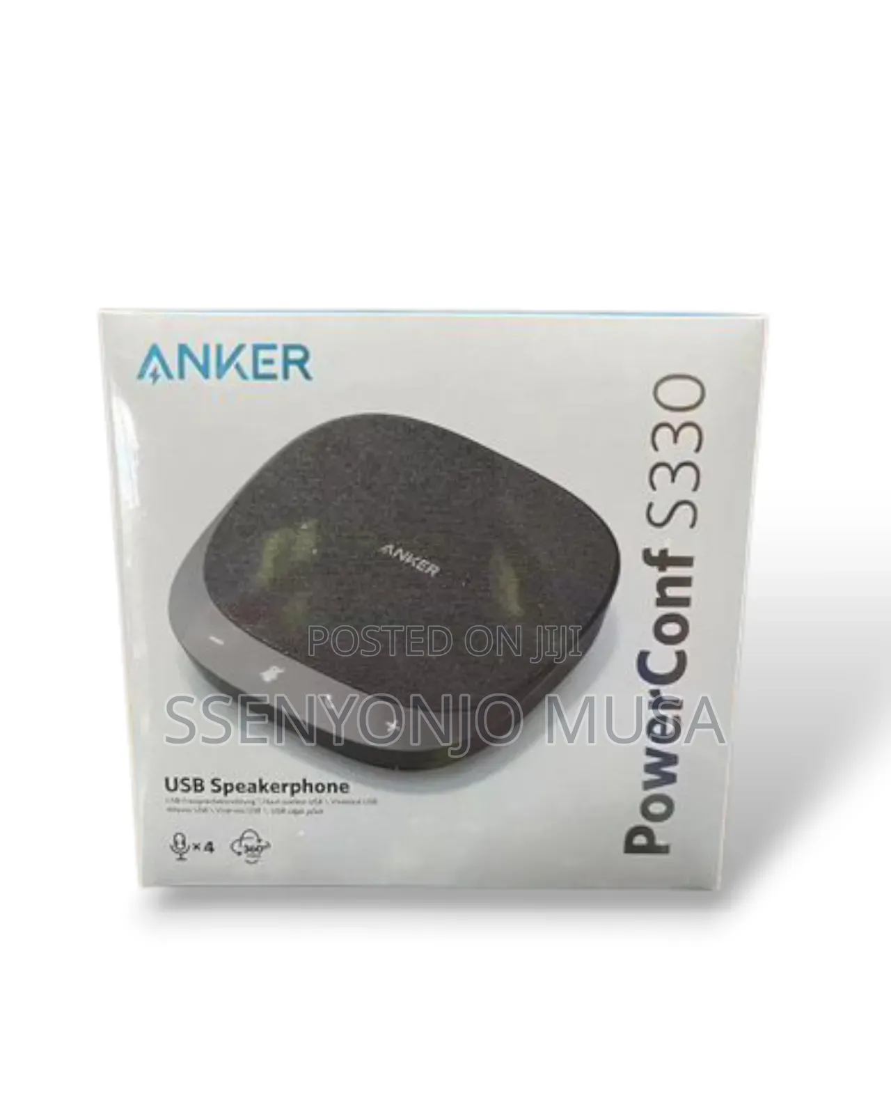 Anker Powerconf S330 Usb Conference Speaker-Smart Voice 360°