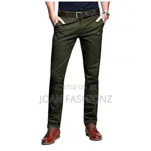 4 Packof Men's Stretcher Trousers-Multi-Colours