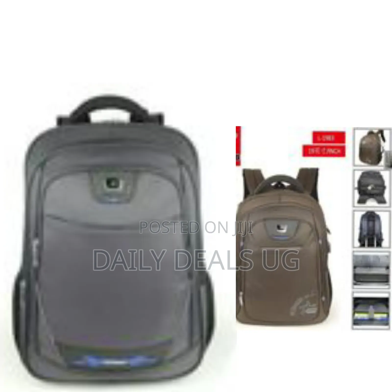 Denggao Anti Theft Travel Laptop Student Bookbag Backpack Bag 19inch