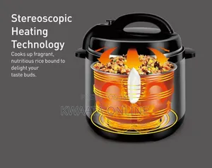8l-Sonifer Sf-4013 Automatic Electric Pressure Cooker Stainless Steel