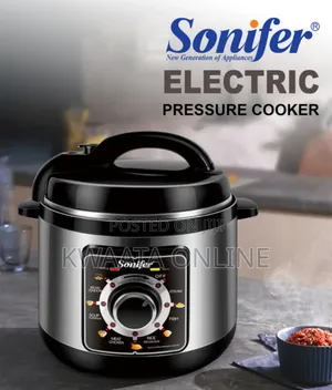 8l-Sonifer Sf-4013 Automatic Electric Pressure Cooker Stainless Steel
