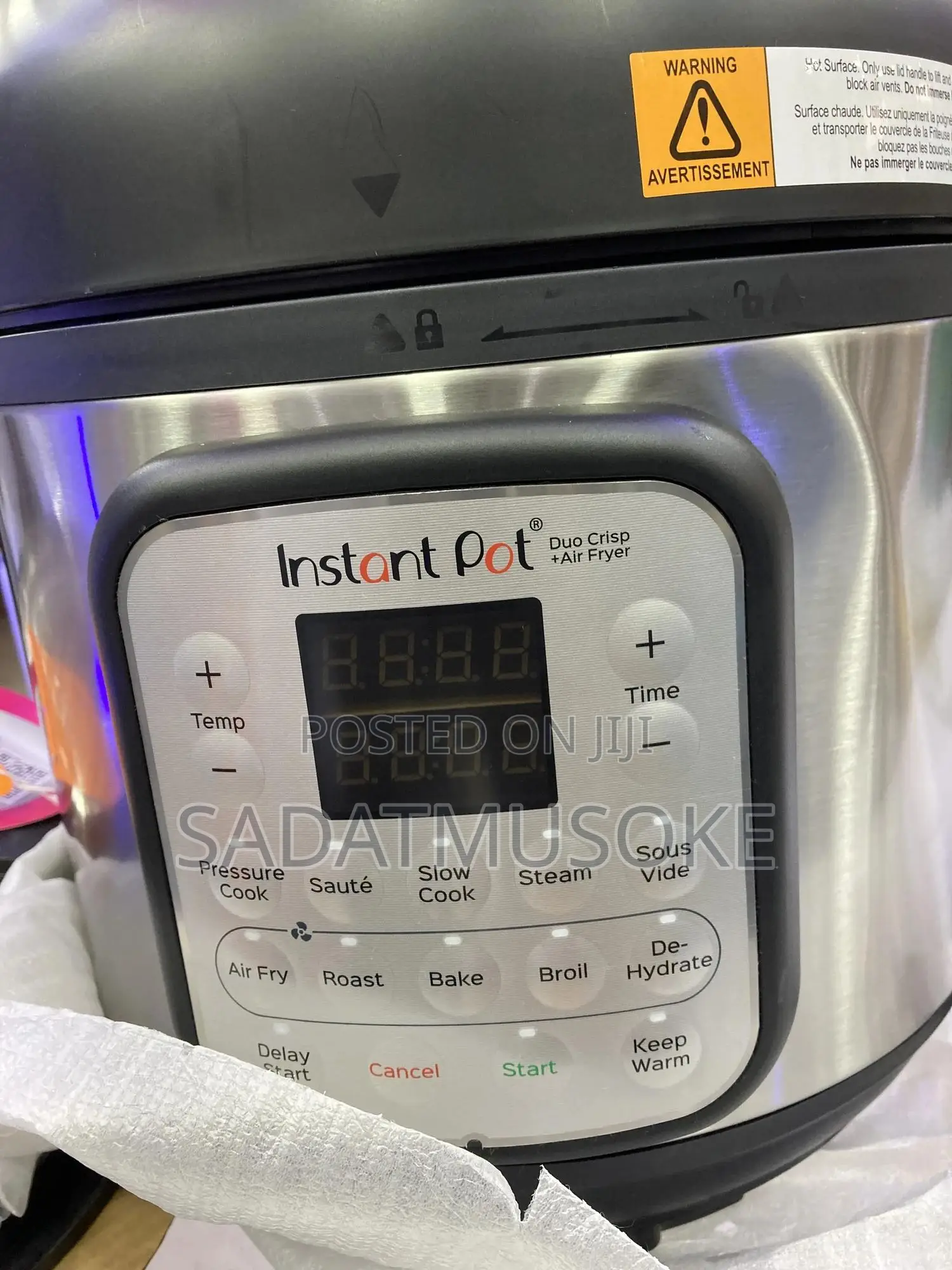 Instant Pot Duo Crisp 11-in-1 Air Fryer And Electric Pressure Cooker
