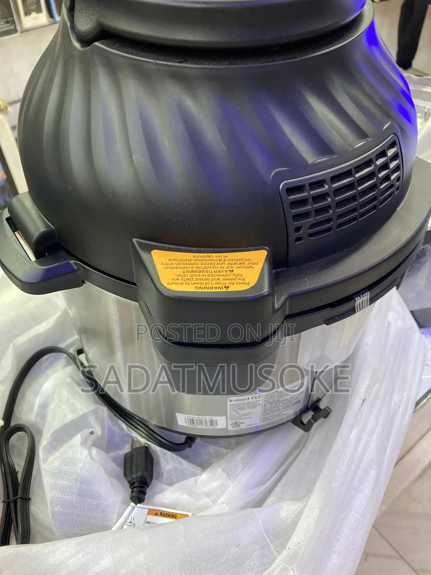 Instant Pot Duo Crisp 11-in-1 Air Fryer And Electric Pressure Cooker