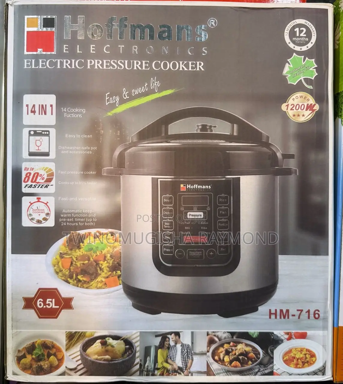 16.5l 14 In 1 Pressure Cooker