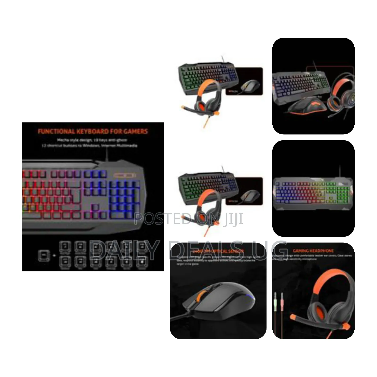 Meetion C490 4in1 Pc Gaming Kit Keyboard, Mouse, Headset and Mouse Pad