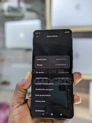 Xiaomi 12T 256 GB Black