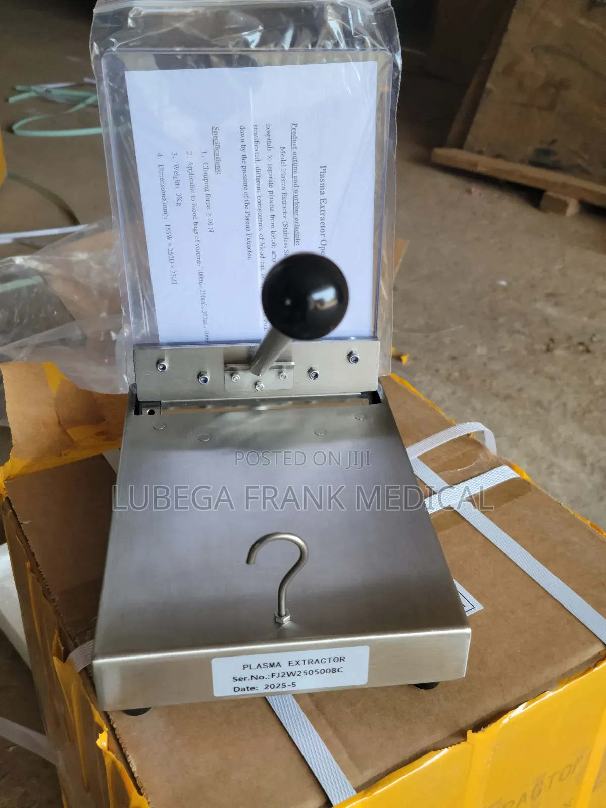 Plasma Extractor/Rheuscope
