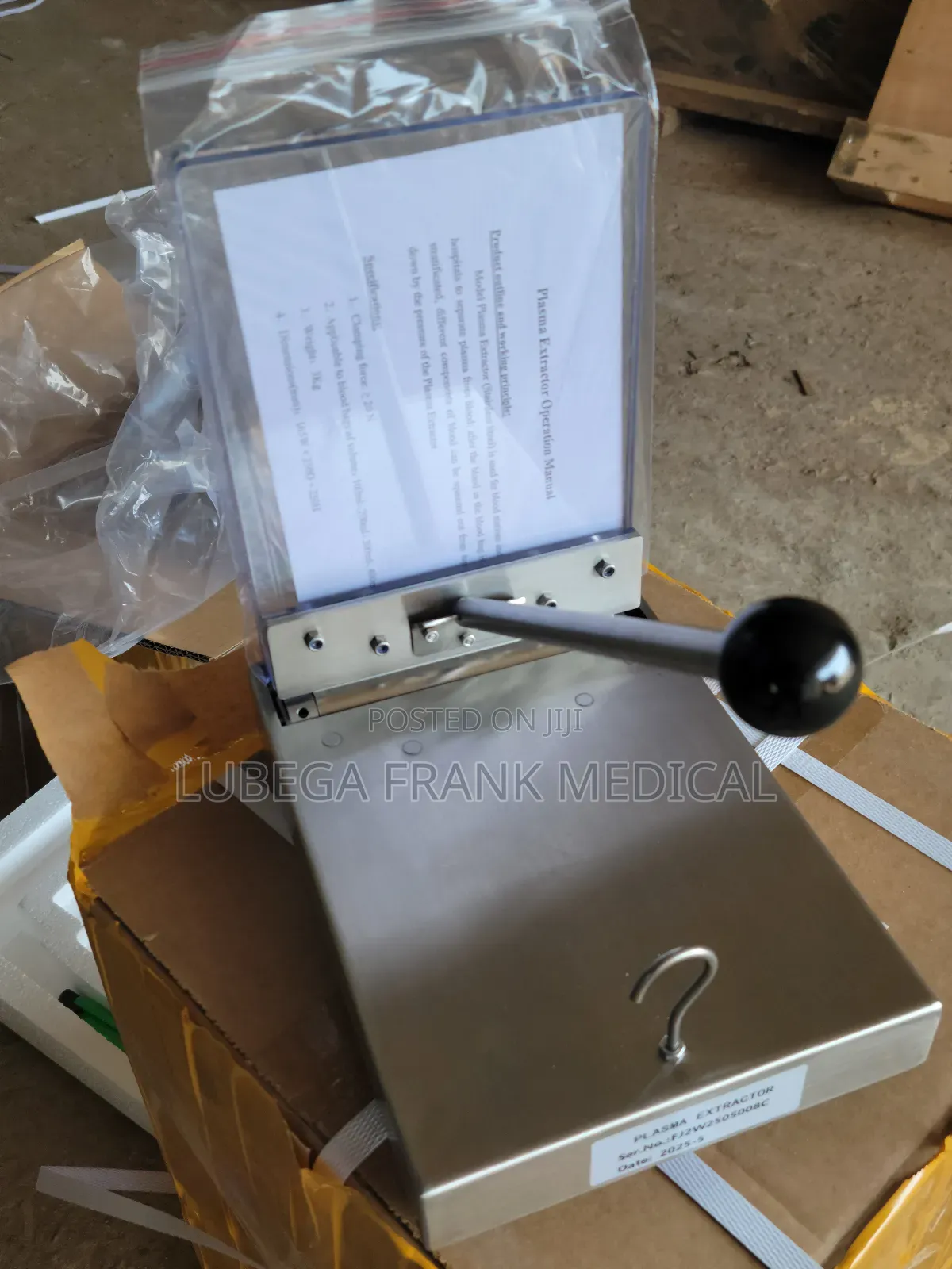 Plasma Extractor/Rheuscope