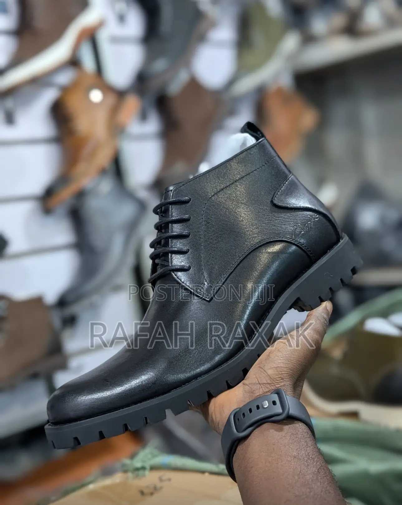Men’S Original Clarks Gentle Office Leather Boots