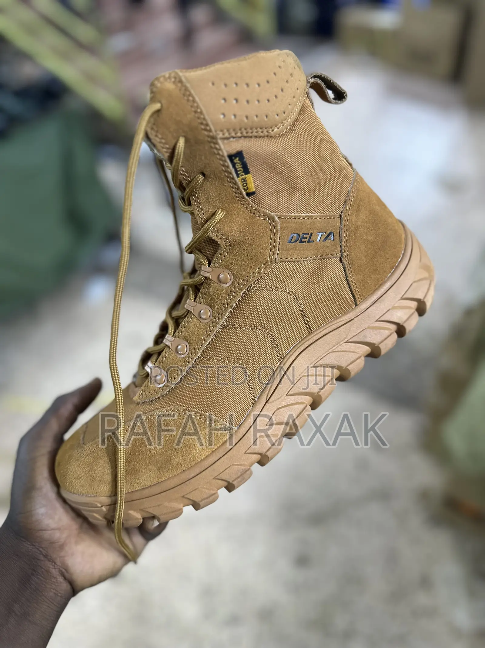 Men’S Classic Brown Delta Tactical Hiking Desert Boots