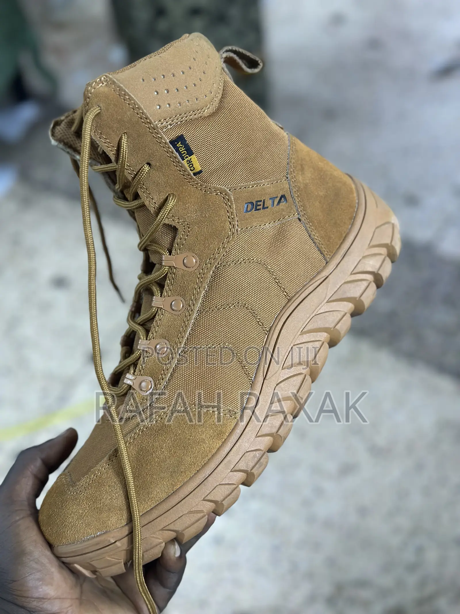Men’S Classic Brown Delta Tactical Hiking Desert Boots