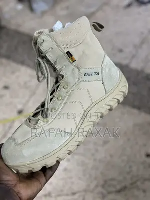 Original Men’S Khaki Delta Outdoor Tactical Hiking Desert Boots