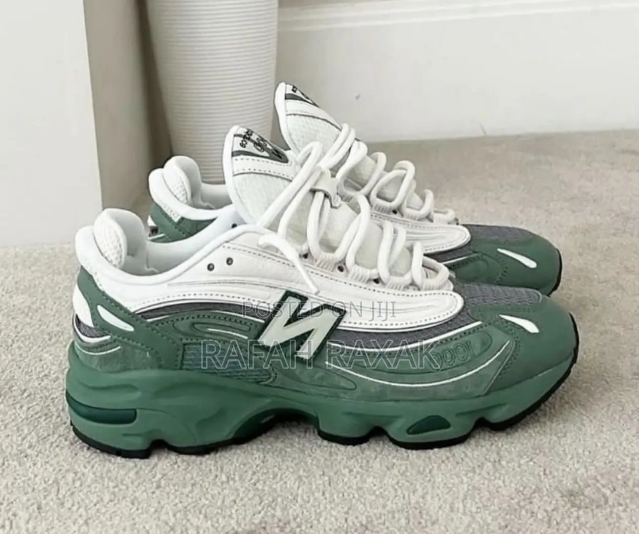 Original Green/White New Balance 1000 Sneakers
