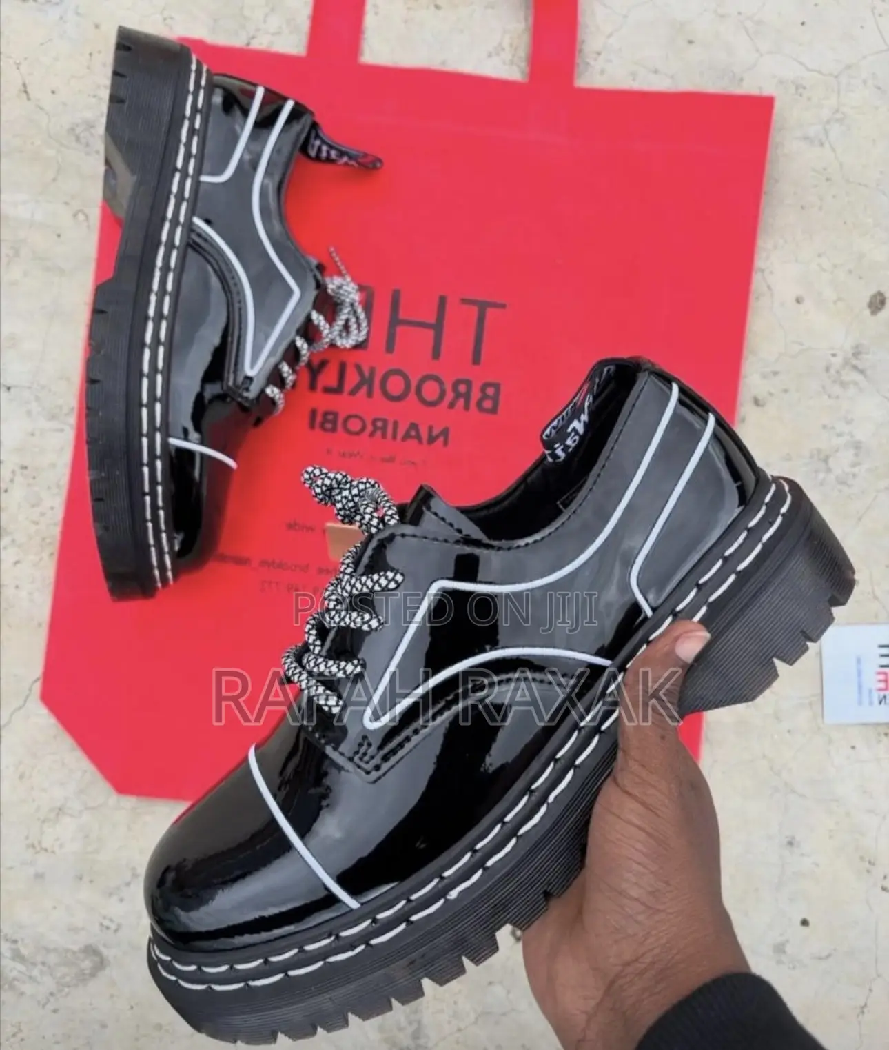 Original Classic Men’S Dr.Martens Shinny Oxford Shoes