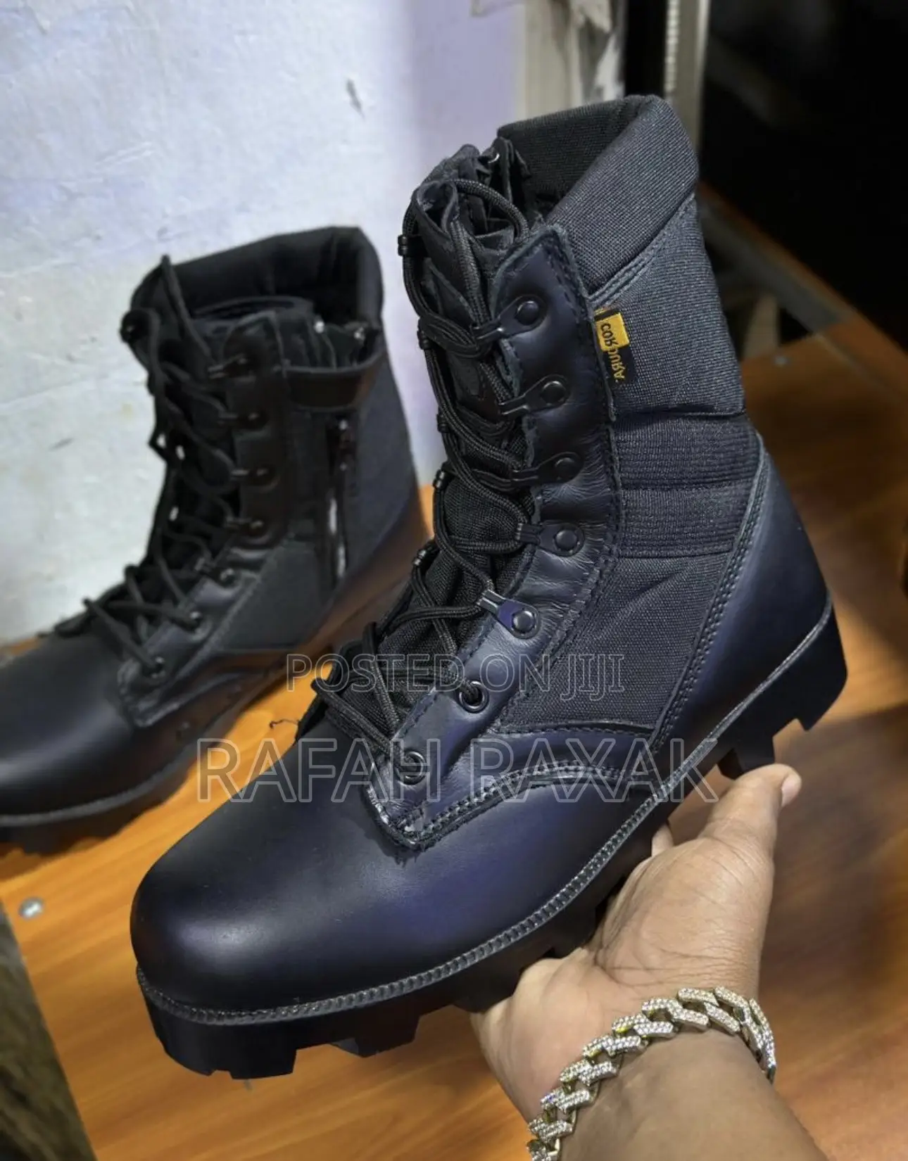 Original Men’S Black Siwar Tactical Combat Desert Boots