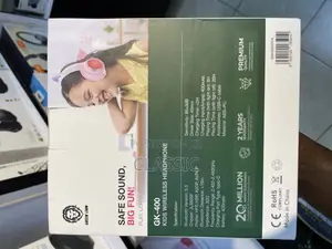 Green Lion Gl-400 Kids Wireless Head Phone Pink