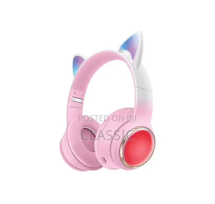 Green Lion Gl-400 Kids Wireless Head Phone Pink