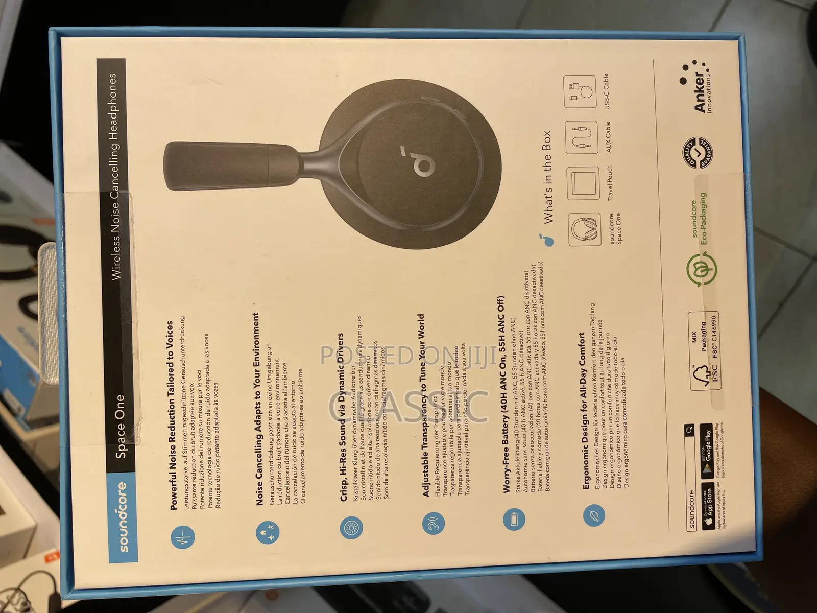 Anker Soundcore Space One Wireless Headphones
