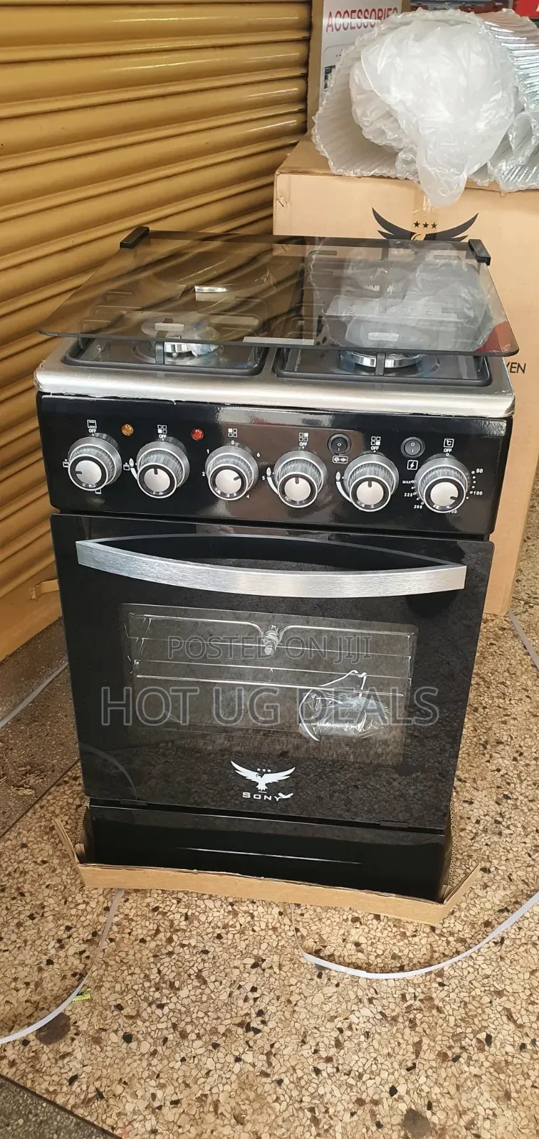Panasony 3 Gas + 1 Electric Up And Down E-oven / Grill Stick  50x50cm