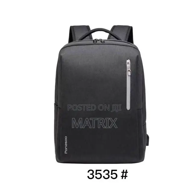 Ponasoo Laptop Bag-Black