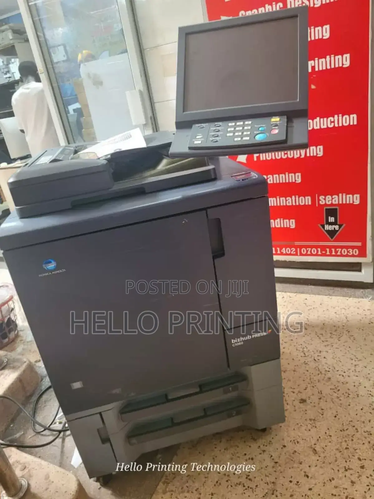 Bizhub C1060 Press -"In Store Printing, Made Simple .
