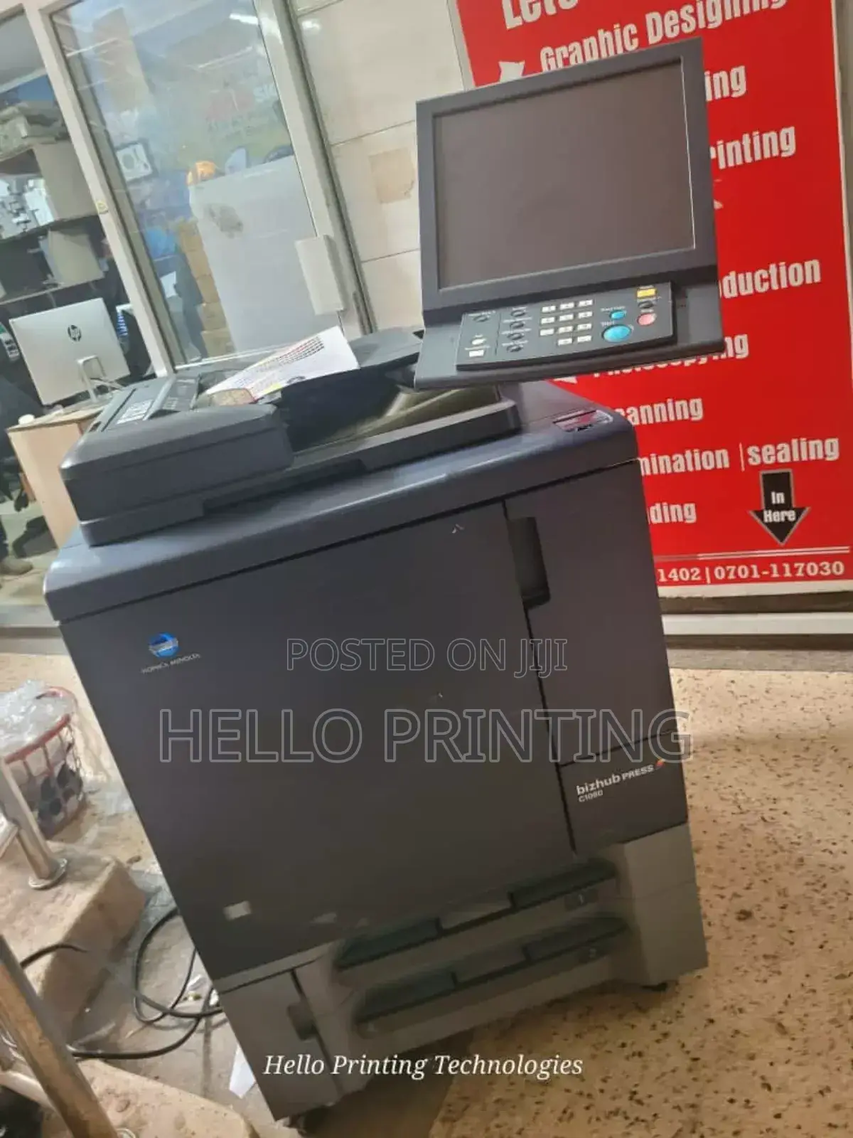 Network Ready Konica C1060 Digital Press .