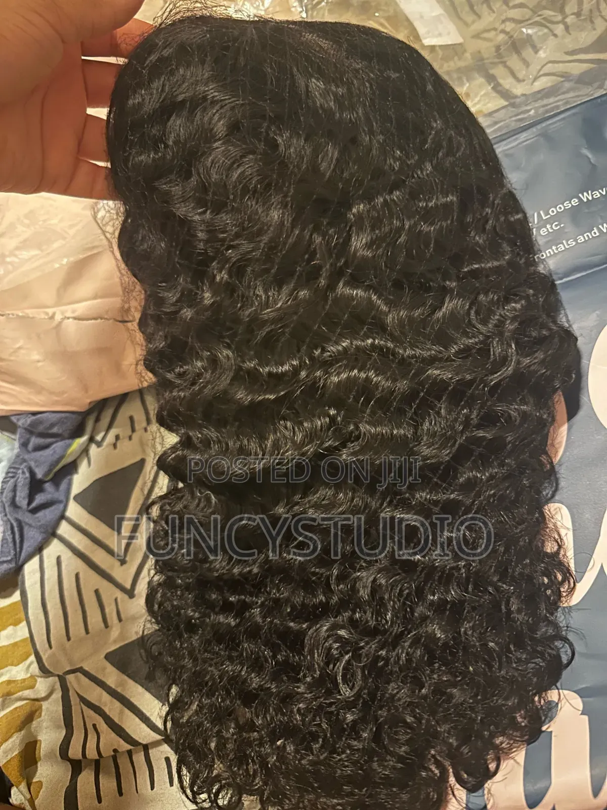 Deep Curl Human Hair Wig