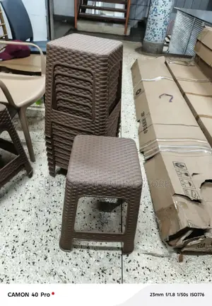 Stackable Plastic Stools