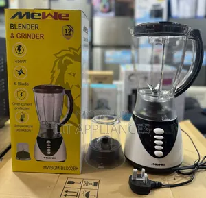 Sayona 1.5l Blender,2in1 With 450watts