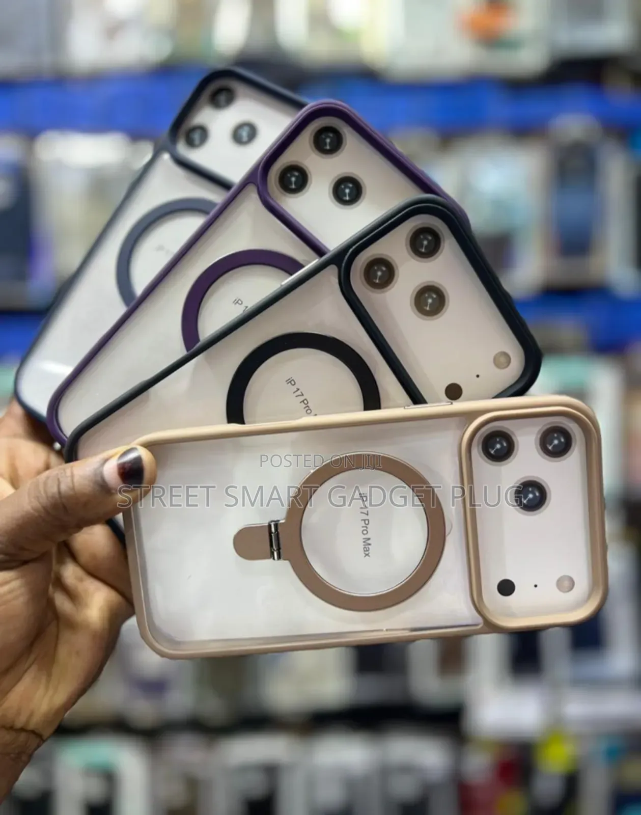 Transparent Magsafe iPhone 17 Cases