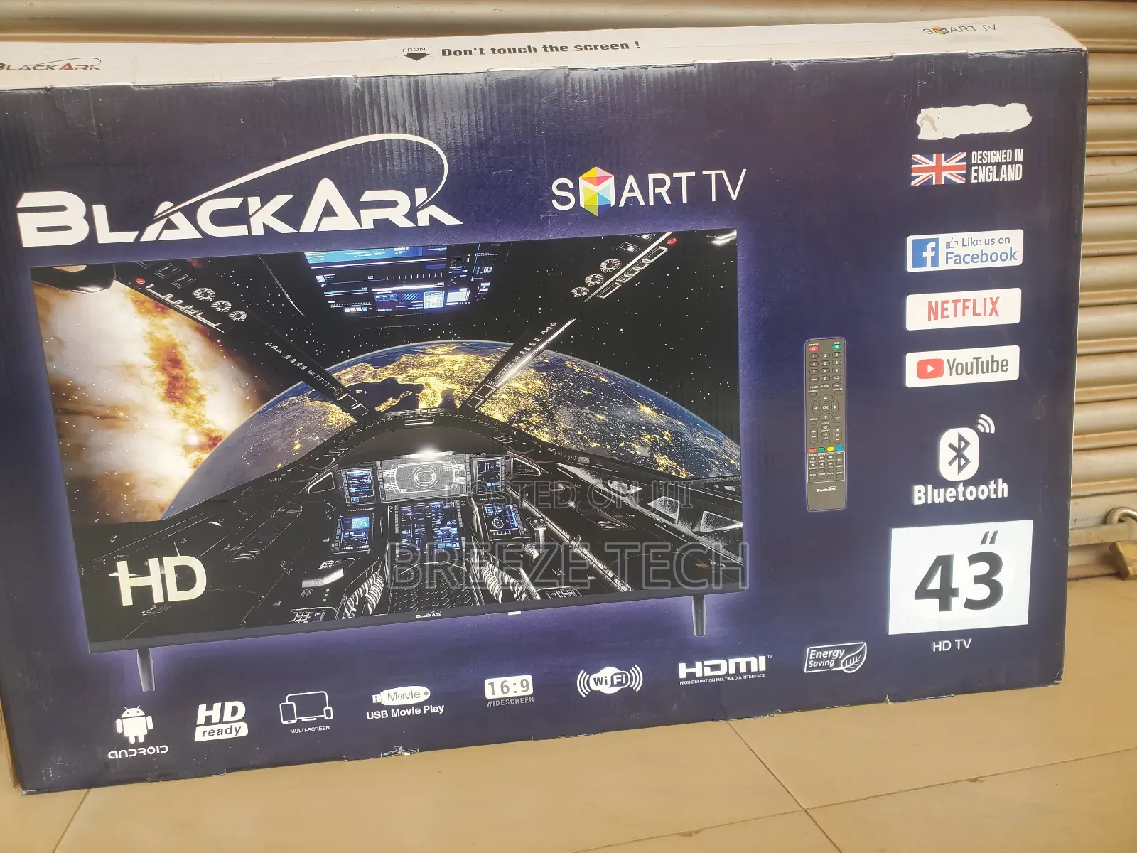 43" Blackark Smart Tv