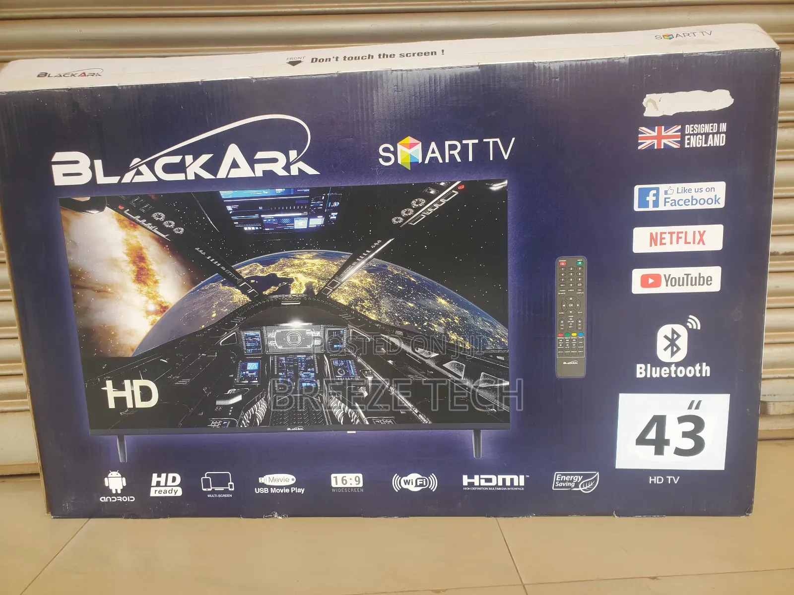 43" Blackark Smart Tv