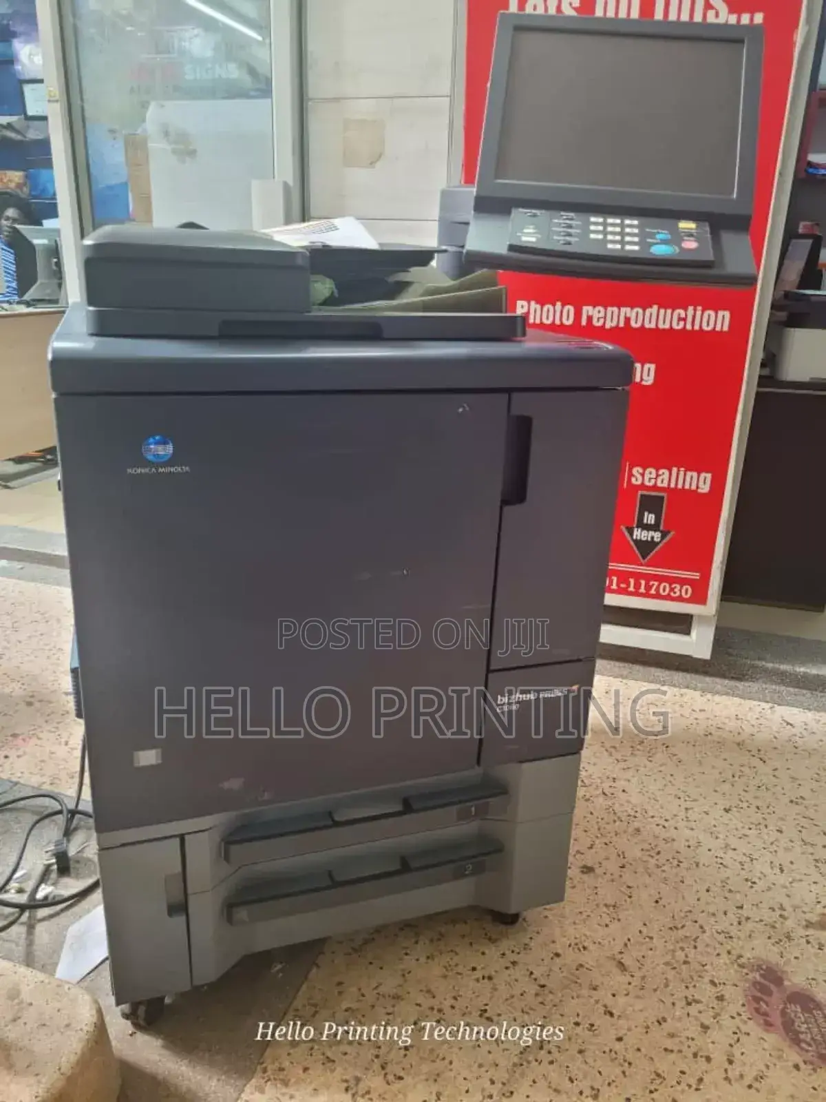 Top Money Maker - Konica Bizhub C1060 Press .