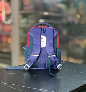 Kids Back To School Bag For Both Girls And Boys - Red/Blue