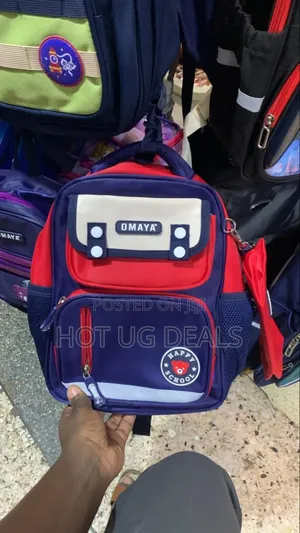 Kids Back To School Bag For Both Girls And Boys - Red/Blue