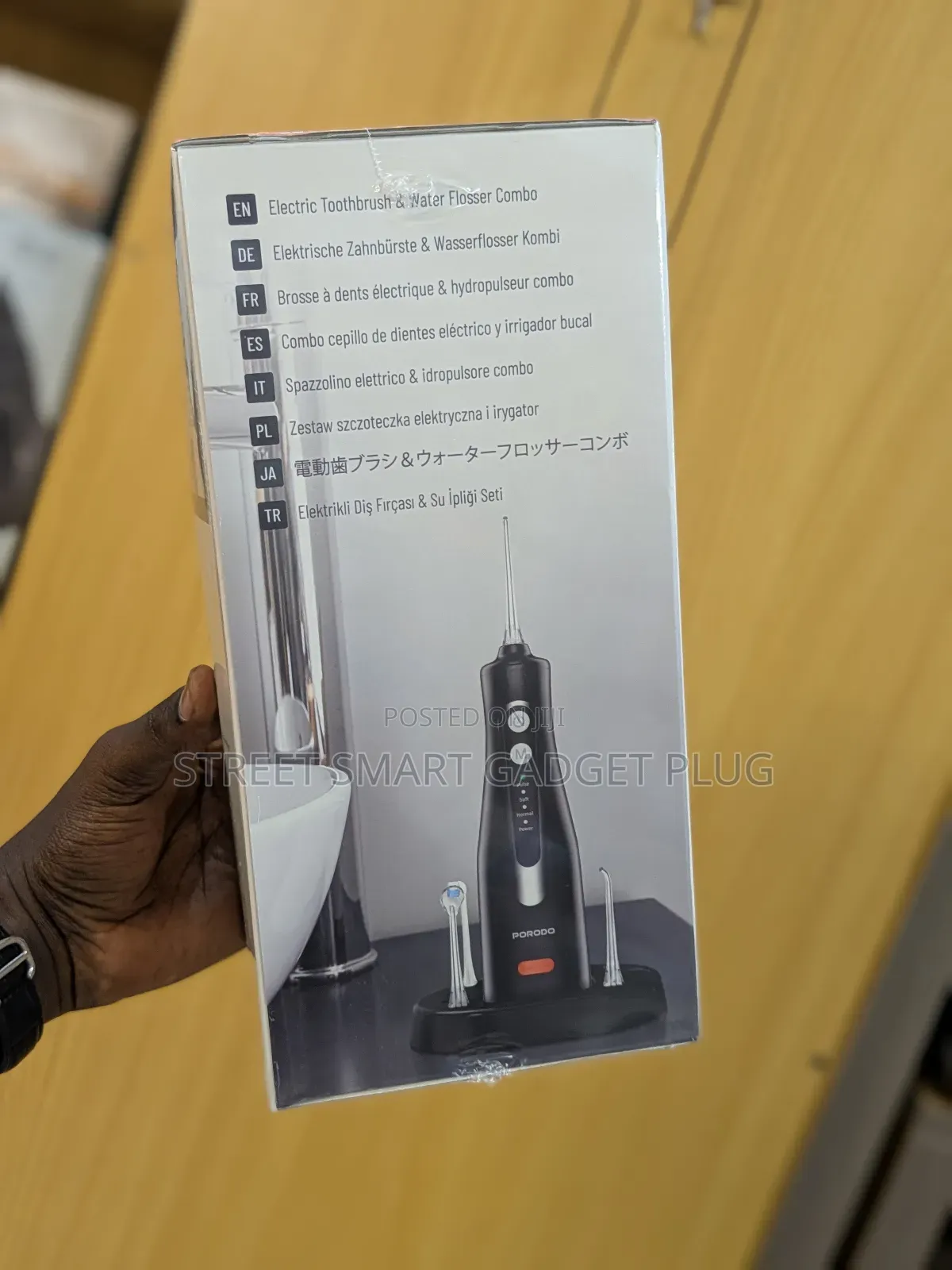 Porodo Water Flosser and Electric Toothbrush Combo Pack