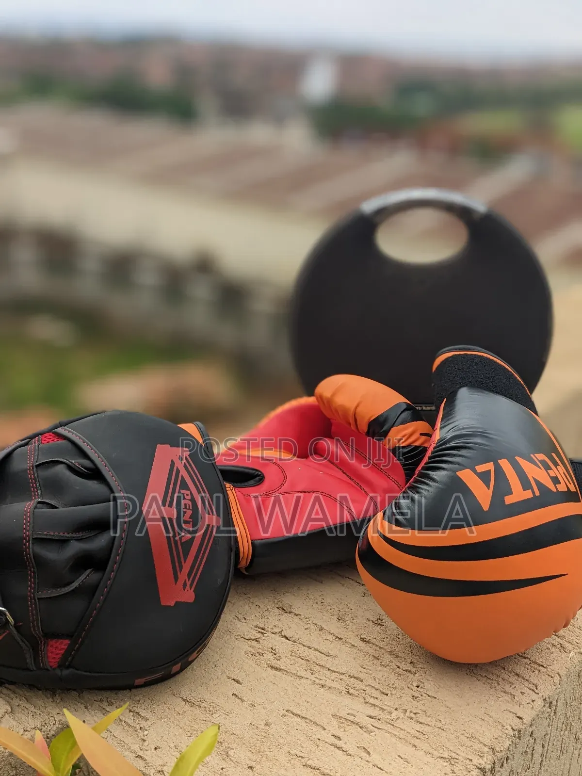 Kettle Bell, Resistance Band, Barbell, Trampoline