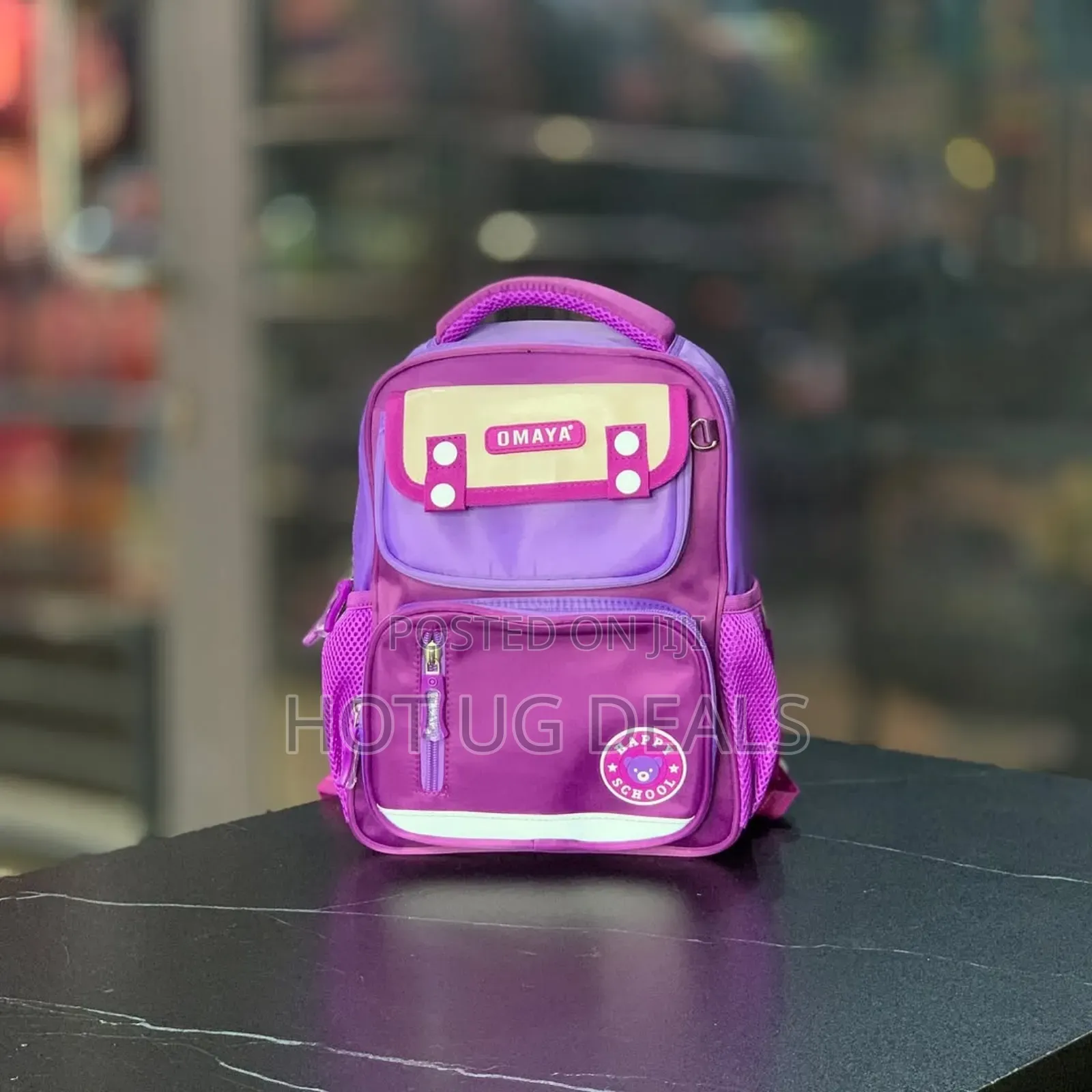 Well Designed School Bag With Good Material - Blue