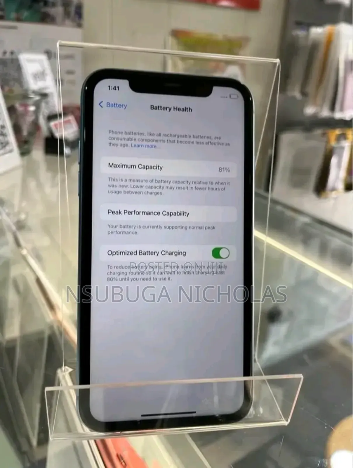 Apple XR 64 GB Blue
