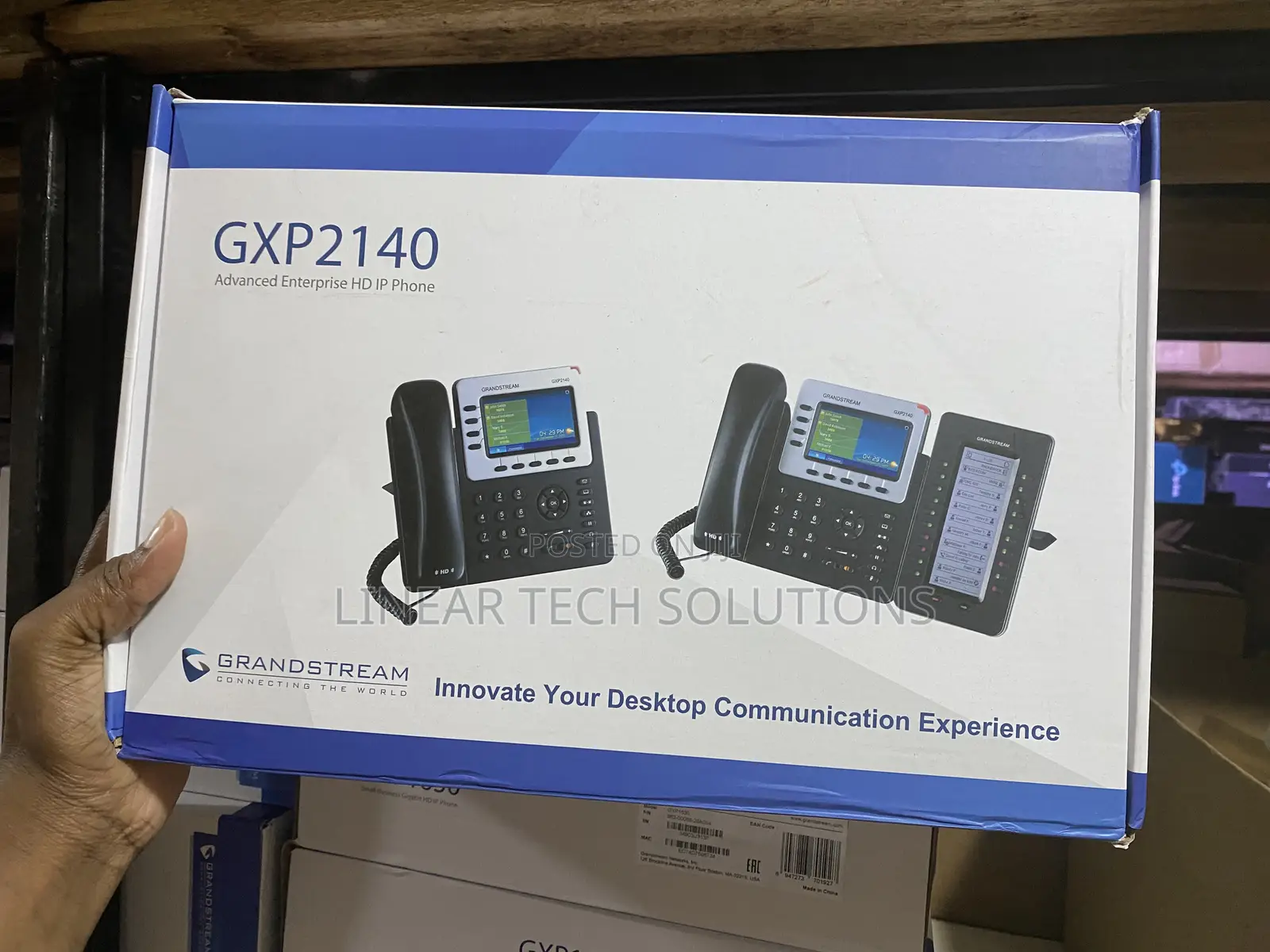 Grandstream Gxp2140 Ip Phone | 4 Lines, 4 Sip Accounts
