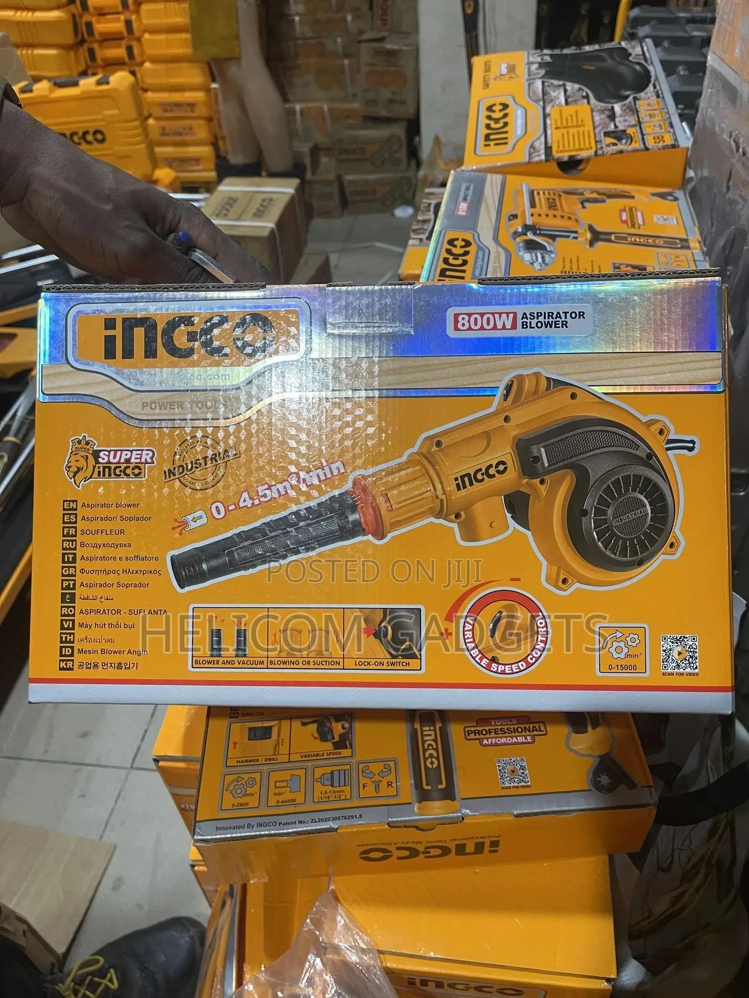 800w Electric Blower /Aspirator Blower