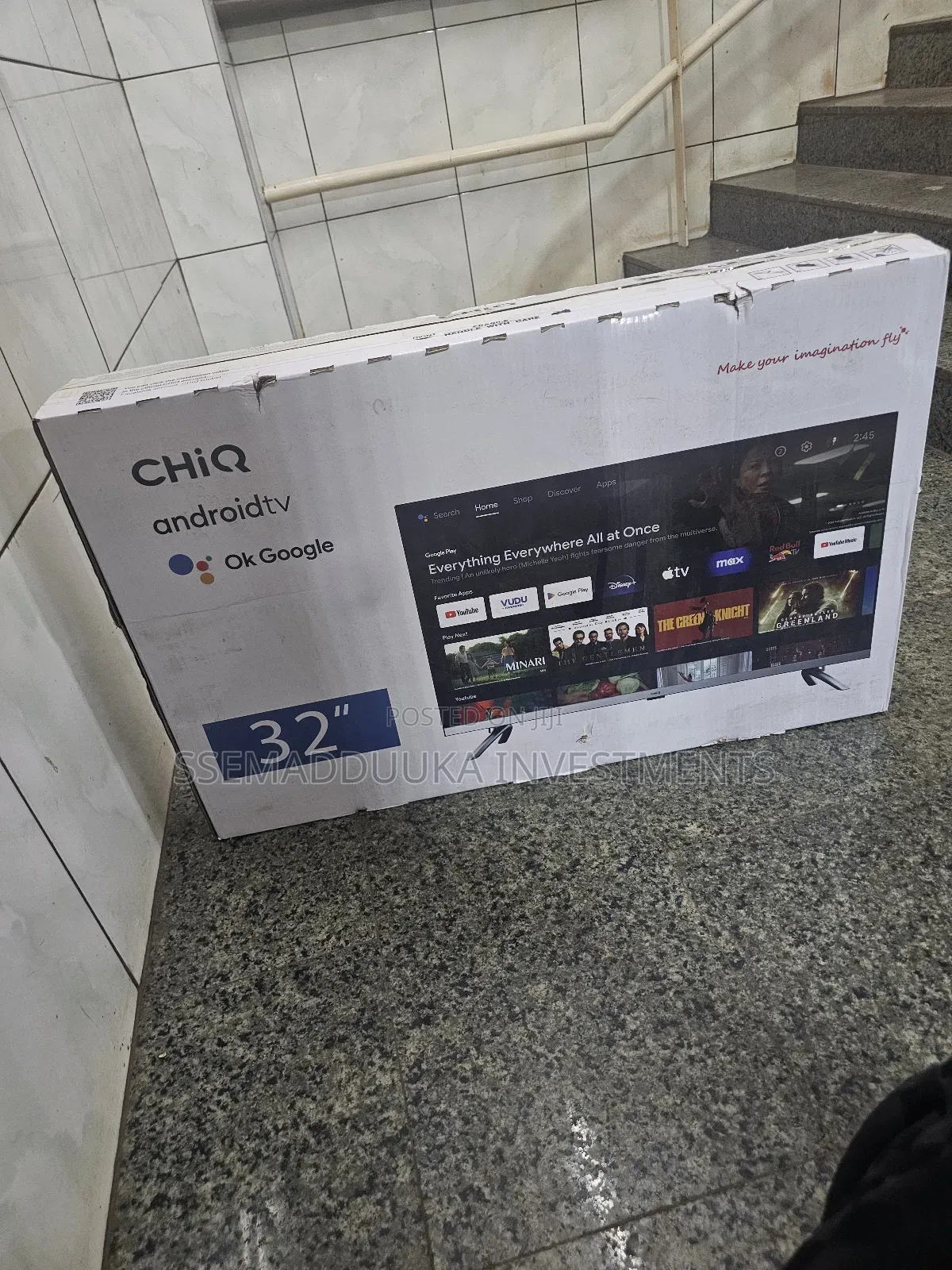 Chiq 32inches Smart Android Frameless Tv