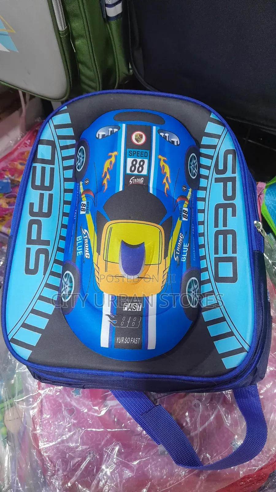 Boys Blue School Bags