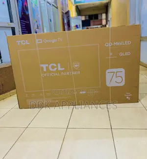 TCL 75inch Qd-Miniled Qled Tv
