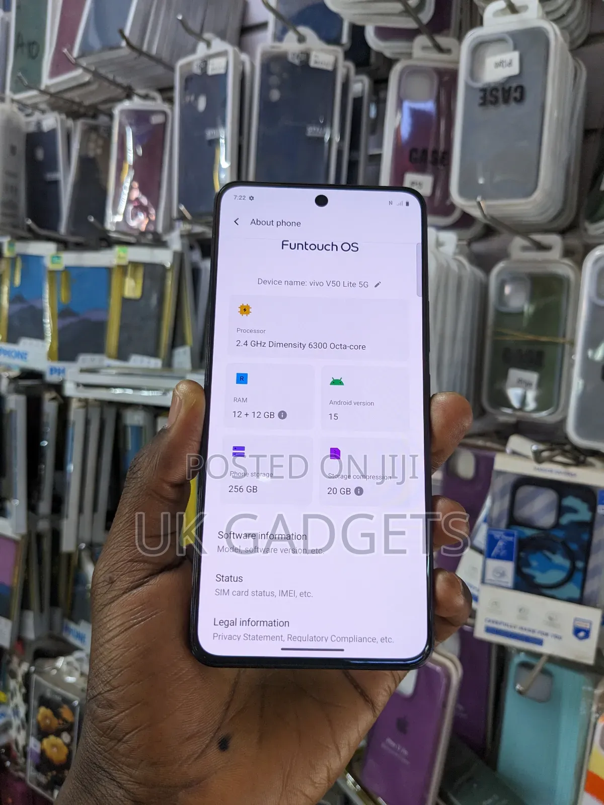 Vivo V50 Lite 5G 256 GB