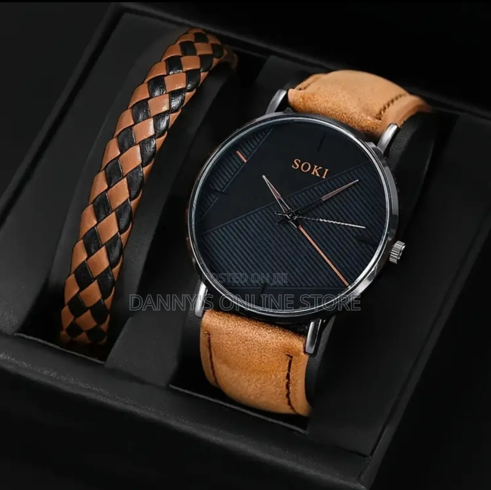 Men's And Women's Quartz Watch 2 Piece Casual, Large Digital