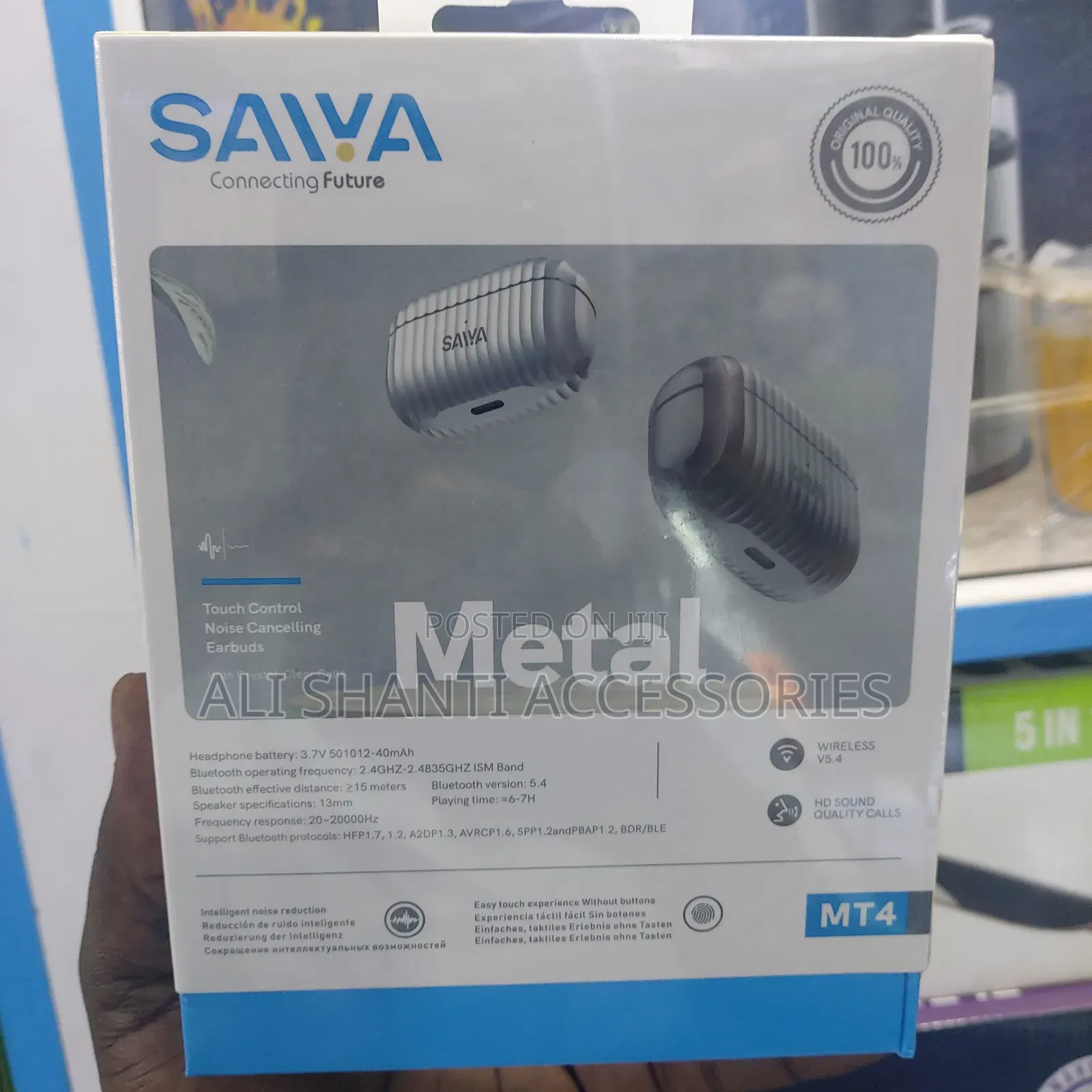 Mt4 Saiya Super Bass Earbuds